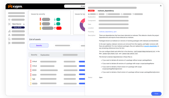 Xygeni's Open Source Security Tool | Xygeni
