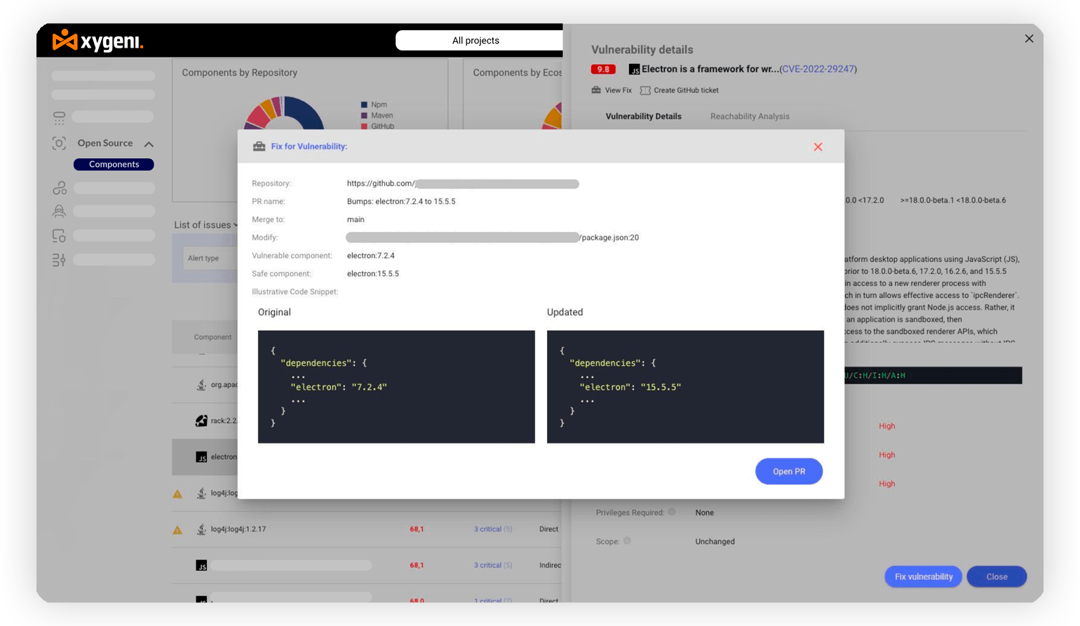 Automated Remediation of Open Source Vulnerabilities