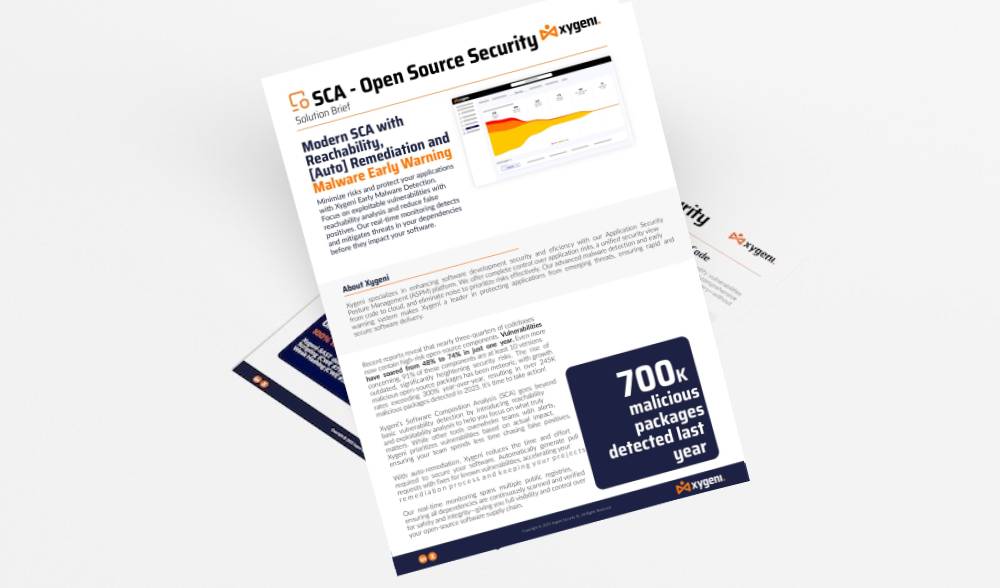 SCA - Open Source Security