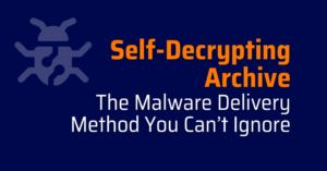 self-decrypting archive - keystroke logger - malware delivery methods