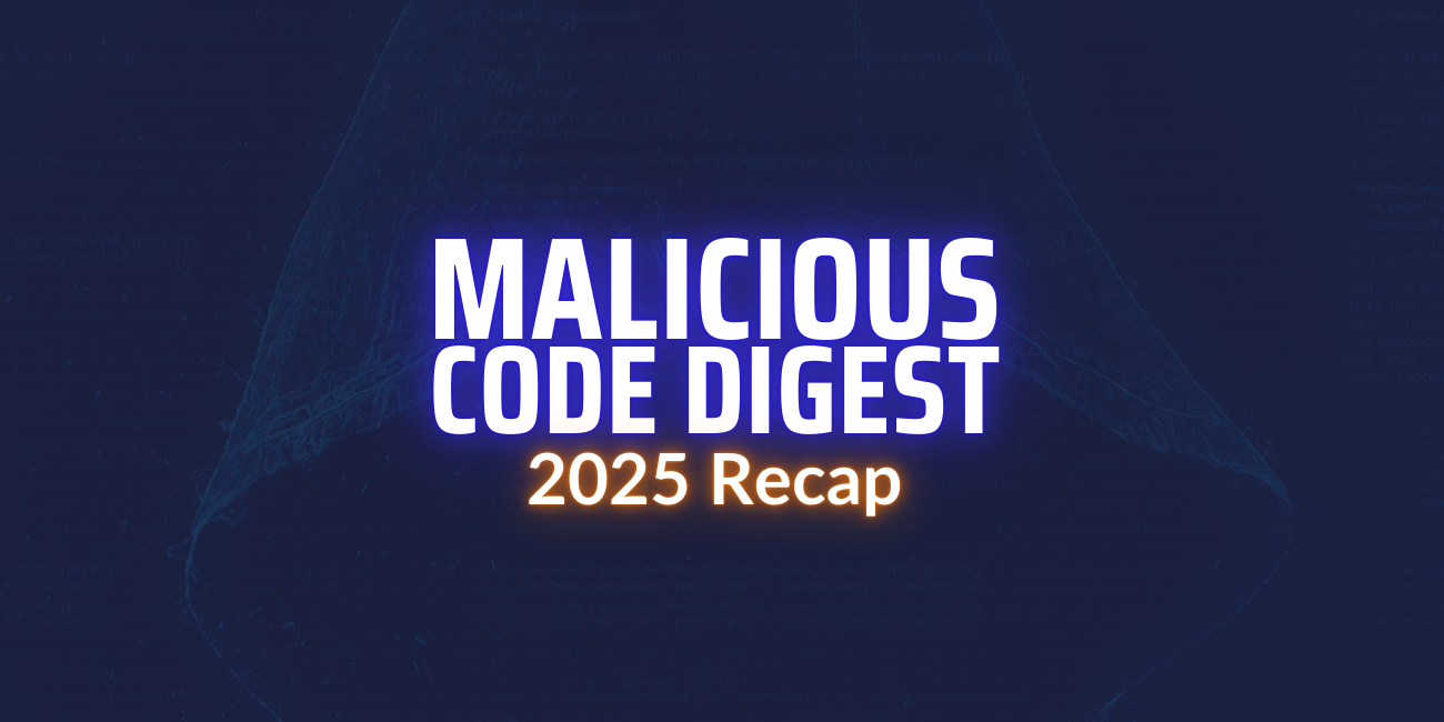 Malicious Packages - malicous code -npm malware