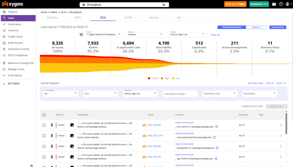 purl - vulnerability assessment - okg