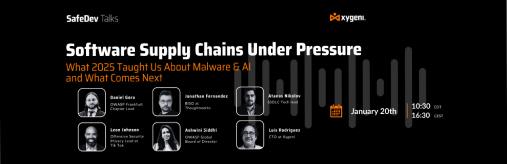 SafeDevTalk 2026 Software Supply Chains Under Pressure Event
