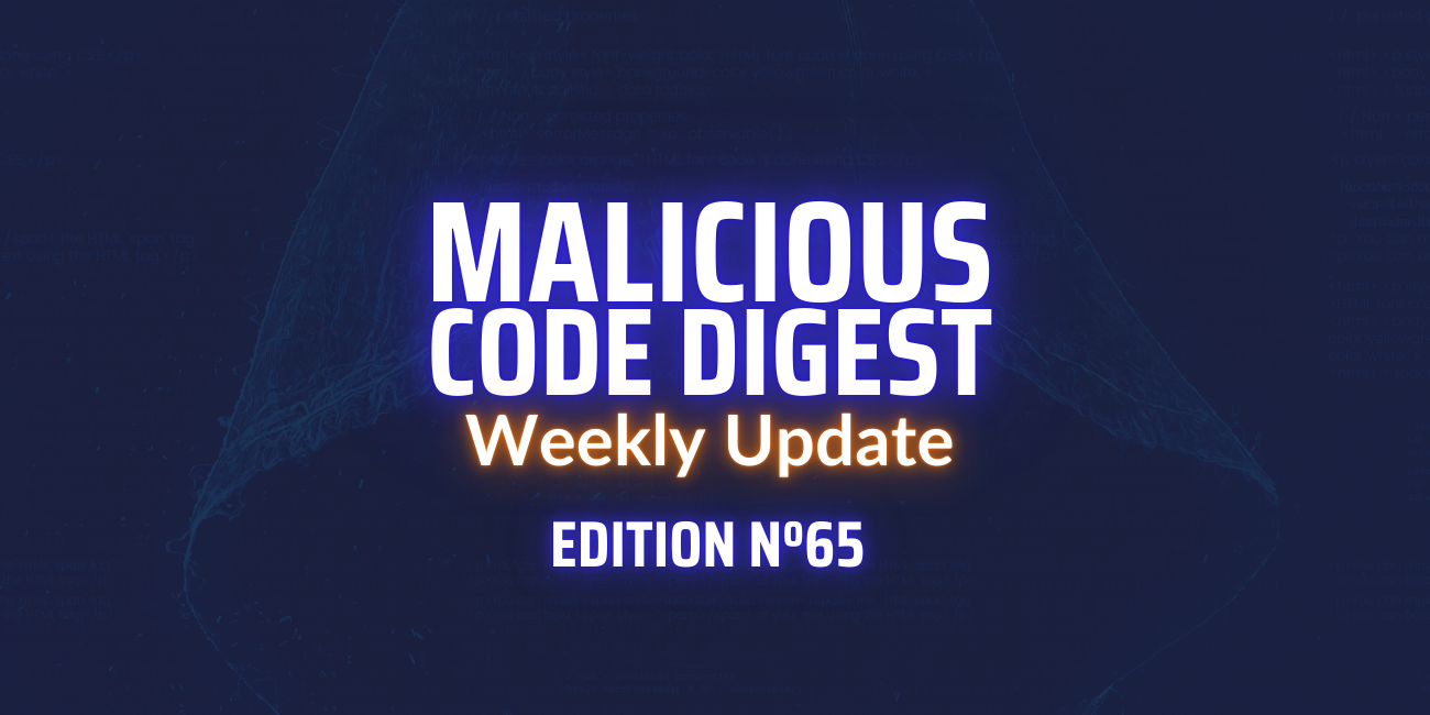 CODE MALVEILLANT 65