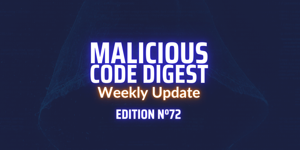 Malicious Code Diges 72