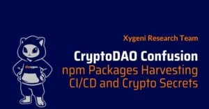 CryptoDAO Confusion: npm Packages Harvesting CI/CD and Crypto Secrets