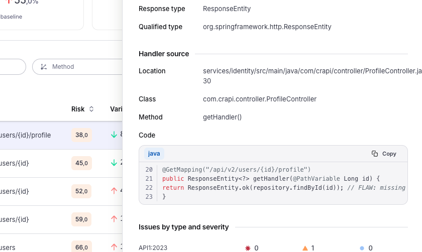 APISEC handler source