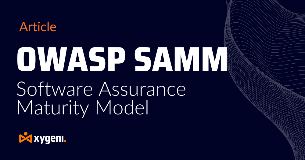كيف تدعم Xygeni برنامج OWASP SAMM