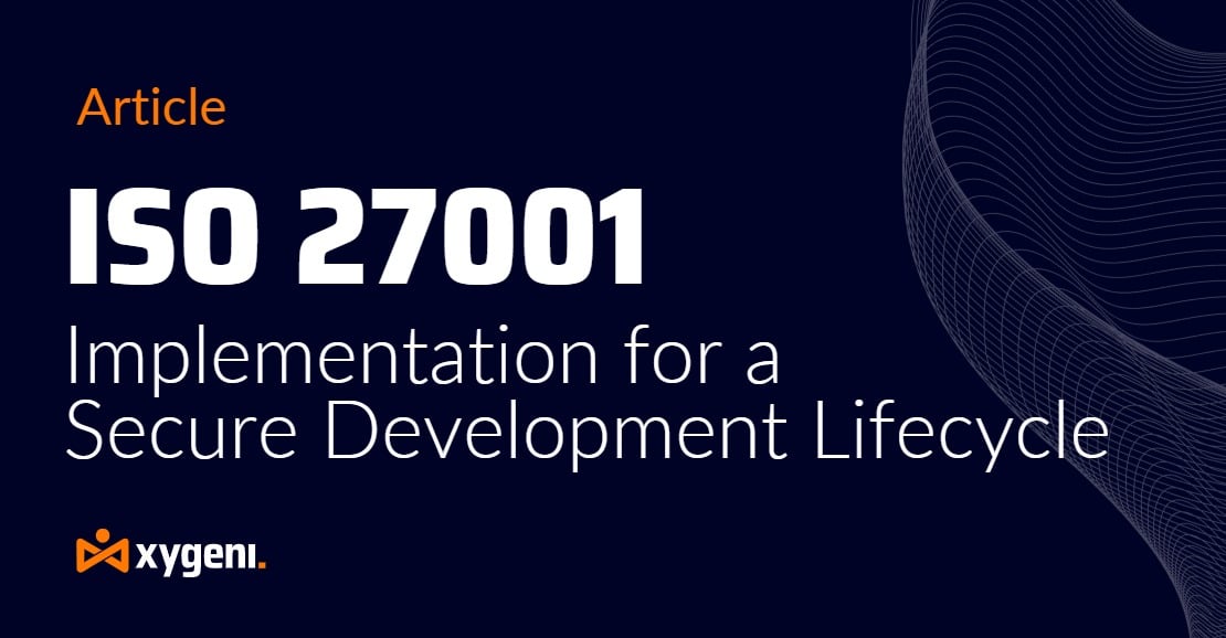 ISO 27001 Secure SDLC