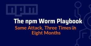 npm worm playbook