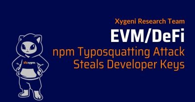 EVMDeFi npm Typosquatting Attack Steals Developer Keys
