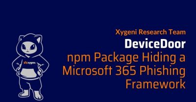 DeviceDoor npm Package Shipping a Microsoft 365 Device-Code Phishing Framework