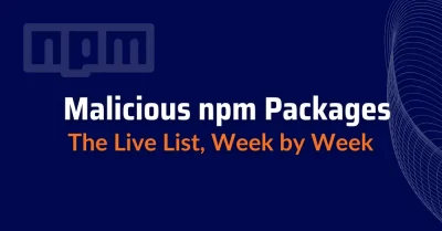 恶意 npm 软件包