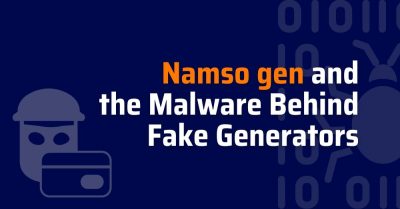 namso gen - fake credit card generator - malware download