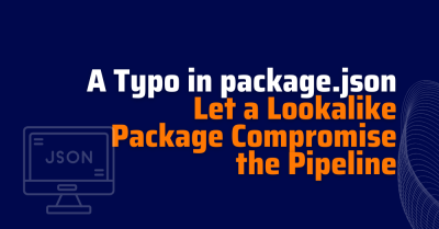 package.json - package-lock.json - typosquatting
